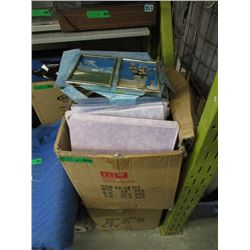 2 Large Boxes of Assorted New Glass Picture Frames