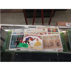 11 Disney Collectors Stamps - All with COA