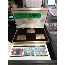 1976 Ltd. Edition Bronze Stamp Sculptures & Stamps