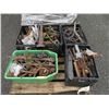 Image 1 : Skid of Assorted Metal Hardware & More