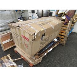 Skid of Assorted Furniture Parts & More