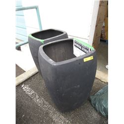 2 Large Planters