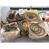 Image 1 : Skid of Movie Prop Ropes, Chain & More