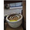 Image 1 : New 3 Piece Set of Cream Ceramic Plant Pots