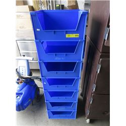 7 Stacking Nestier Storage Bins