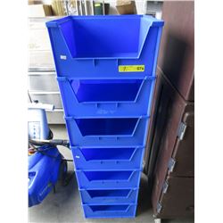 7 Stacking Nestier Storage Bins