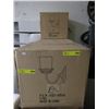Image 1 : 2 Cases of 8 New Levico Light Fixtures