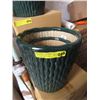 Image 1 : New 3 Piece Bamboo Style Ceramic Planter Set