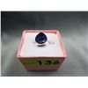 Image 2 : Custom Made Blue Sapphire Solitaire Ring