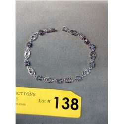 10 CTW Mystic Topaz Tennis Bracelet