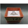 Image 2 : Large Sterling Silver Crystal Solitaire Ring