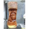 Image 1 : 13" Tall Tree Limb Carving - 7" Diameter