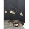 Image 1 : 2 New Levico Prima 17" Table Lamps