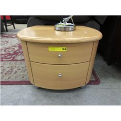 2 Drawer End Table