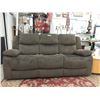 Image 1 : New Microfiber Manual Reclining Sofa