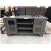 Image 1 : New Entertainment Stand with Doors & Shelves