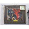 Image 1 : Framed Marc Chagall "The Falling Angel" Print
