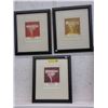 Image 1 : 3 Framed Cocktail Prints