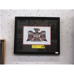 Richard Shorty Framed Print  Thunderbird 