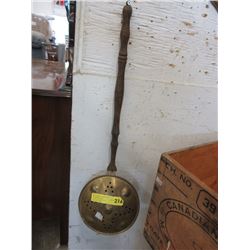 Vintage Brass & Copper Bed Pan