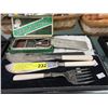 Image 1 : Vintage Rolls Razor & Fish Knife Set