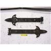 Image 1 : Pair of Large Metal Hinges