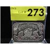 Image 1 : 1 Oz. Happy Easter motif .999 Silver Bar