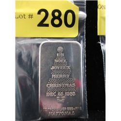 1 Oz. National Mint .999 Silver Bar