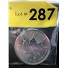 Image 1 : 1 Oz. Canada Maple Leaf .9999 Silver Coin