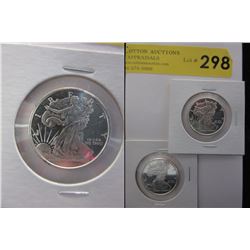 2 x 1/2 Oz. Golden State Mint .999 Silver Rounds