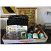 Image 1 : Reels, Assorted Flies, Fishing Line & Bag