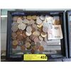 Image 1 : 3 Pounds of Assorted Coins & Tokens - Many Foreign