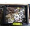 Image 1 : 3 Pounds of Assorted Coins, Tokens & Trade Dollars