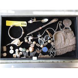 Jewelry, Watch Faces, Vintage Metal Purse and More