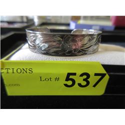 Child's Vintage Sterling Silver Cuff Bracelet