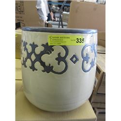 New 3 Piece Set of Ceramic Plant Pots