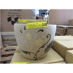 New 3 Piece Set of Ceramic Plant Pots