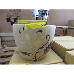 New 3 Piece Set of Ceramic Plant Pots