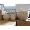 Image 1 : New 4 Piece Set of Ceramic Plant Pots