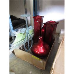 15" Pillar Candle Holders & More