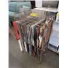 Image 1 : Vintage Record Stand & Contents on Casters