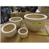 Image 1 : New 4 Piece Set of Ceramic Plant Pots