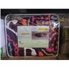 Image 1 : New Queen Size Multi-Colour Sherpa Blanket