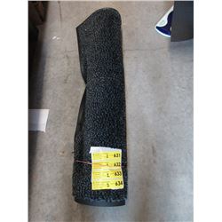 Two 33" Rubber Back Carpet Mats