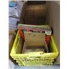 Image 1 : Crate of Vintage LP & 45 RPM Records