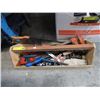 Image 1 : Wood Tool Caddy & Contents
