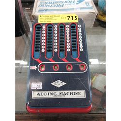 Vintage Wolverine Adding Machine