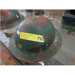 1939 Canadian WWll Army Helmet With Liner