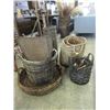 Image 1 : 6 Assorted Large Wicker Basket