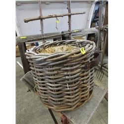 Oversize Wicker Basket